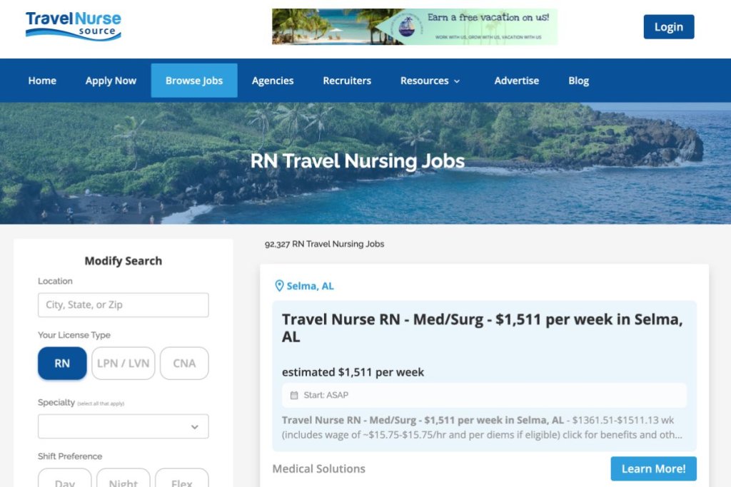 TravelNurseSource