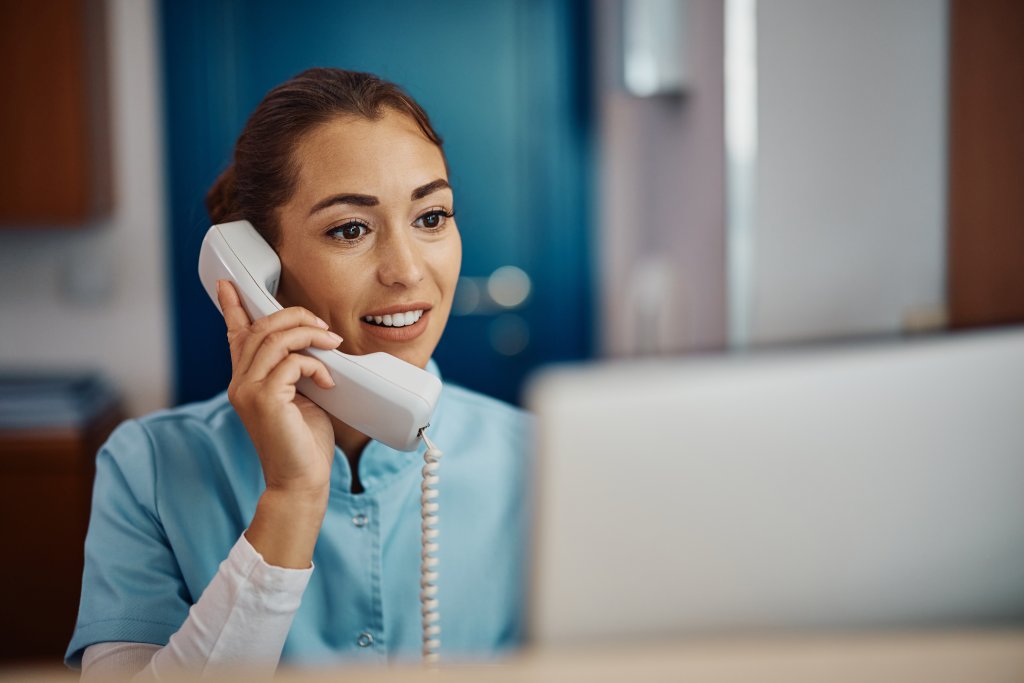 nursing answering the phone