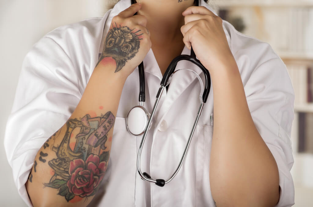 tattoos and nursing